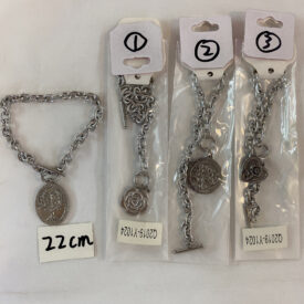 2318 pulsera acero Y1024 al azar