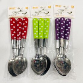 4333  set de 3 cucharas color al azar