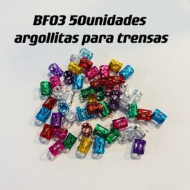 6195 argolla cuff para trensas BF04 multicolor