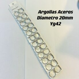 5278 aros argollas aceros x docena YG42