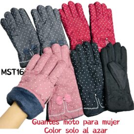 6456 guantes moto mujer x par MST16