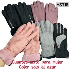 6461 guantes moto mujer x DOCENA MST18
