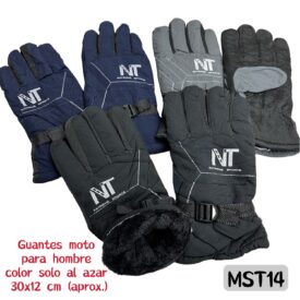 6464 guantes moto hombre x par MST14