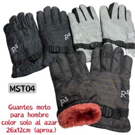 6484 guantes moto hombre x par MST04