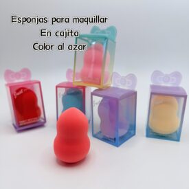 2780 ESPONJAS PARA MAQUILLAR EN CAJITA  AYOTE