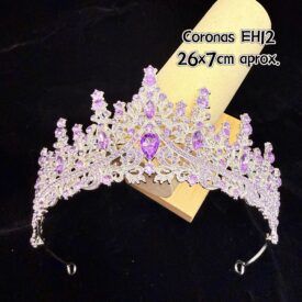 7397 coronas EH12 plateado lila