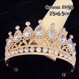 7401 coronas EH50 dorado plateado