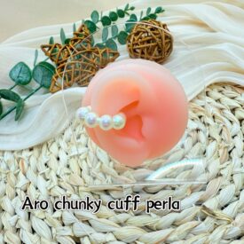 9142 aro chunky cuff perla