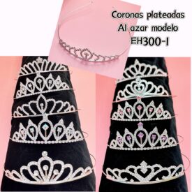9143 coronas modelo al azar EH300-1 plateado
