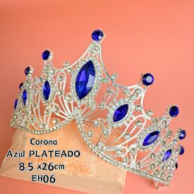 9387 corona EH7432 azul PLATEADO