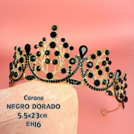 9500 corona EH7436 negro DORADO