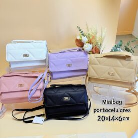 9560 cartera minibag portacelular  XBB13 SIN LILA
