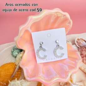 9630  Aros acerados con aguja de acero cod.59