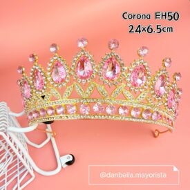 9655 corona EH50 rosa DORADO