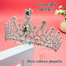 9415 corona EH05 (para cabeza pequeña) plateado