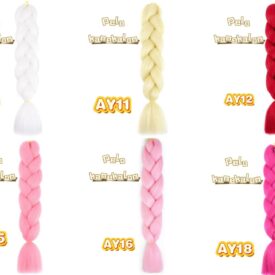 9466  pelo kanekalon x paq. 10 de mismo color OFERTA PROMO