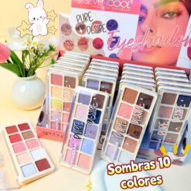 9533 sombras 10 colores al azar  PURE DESIRE 7948A