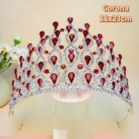 9710 corona ROJO PLATEADO EH7639