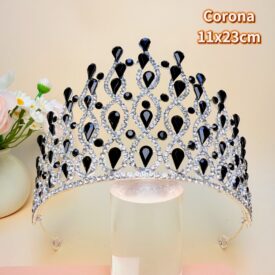 9711 corona NEGRO PLATEADO EH7638