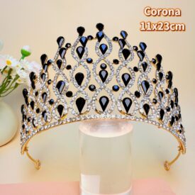 9712 corona NEGRO DORADO EH7644