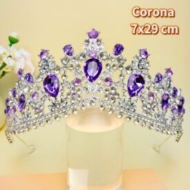 9714 corona LILA PLATEADO EH7570