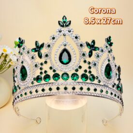 7925 corona VERDE PLATEADO EH7606