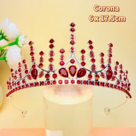 9731 corona ROJO PLATEADO EH7734