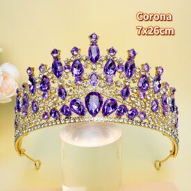9757 corona LILA DORADO EH7591