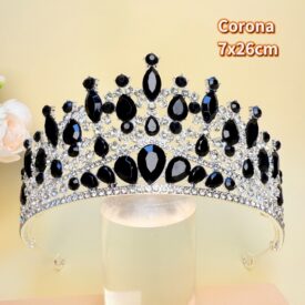 9755 corona NEGRO PLATEADO EH7587