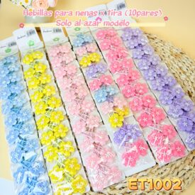9778 hebillas para nenas x blister (al azar ) ET1002