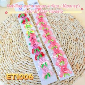 9780 hebillas para nenas x blister (al azar ) ET1006