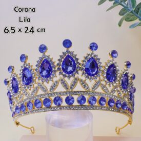 0153 corona lila combinado DORADO EH50