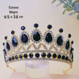 0152 corona negro DORADO EH7559