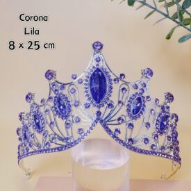 0154 corona lila PLATEADO EH7550