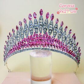 9924 corona ROSA PLATEADO EH7626