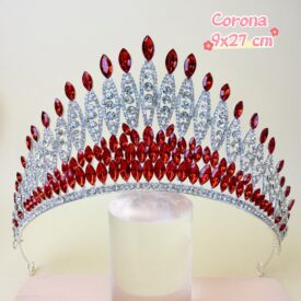 9923 corona ROJO PLATEADO EH7629