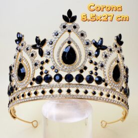 9932 corona NEGRO DORADO EH7616