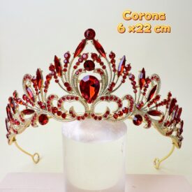 9942 corona TODO ROJO DORADO EH7521