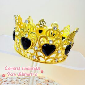 9948 corona redonda NEGRO DORADO EH7681 mediana