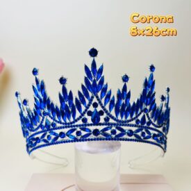 0110 corona AZUL PLATEADA EH7601