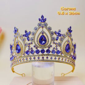 0112 corona MORADA DORADA EH7615