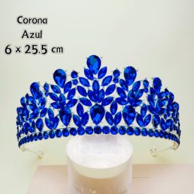 0216 corona AZUL PLATEADO EH76081