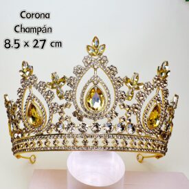 0219 corona CHAMPÁN DORADO EH76076