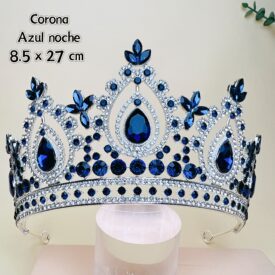 0220 corona AZUL NOCHE PLATEADO EH76073