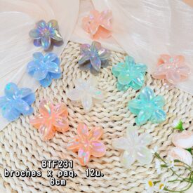 1255 Broches x paq. 12u. BTF231