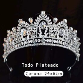 0539 corona TODO PLATEADO EH3010 ( CODIGO REPETIDO REVISAR EL MODELO)