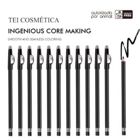 0698 delineador negro x 12u. TEI8245