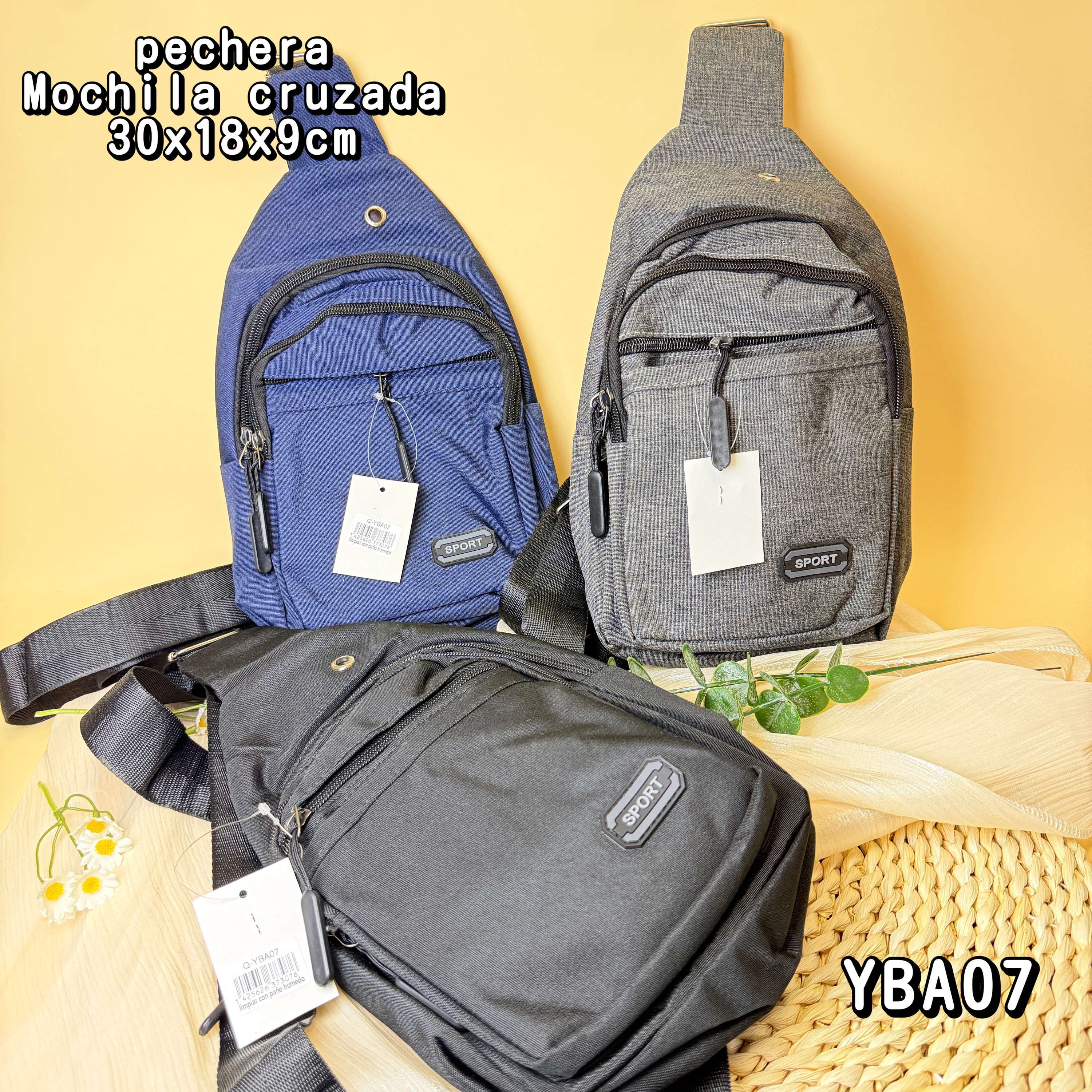 0730  pechera mochila cruzada YBA07