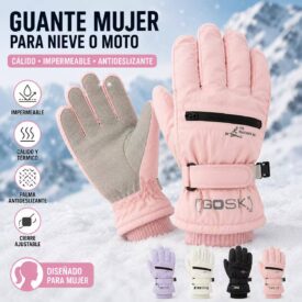 3522 guante mujer para nieve o moto al azar HX-7