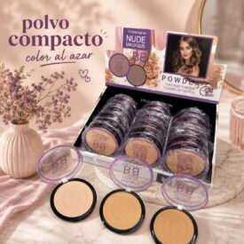3551   polvo compacto color al azar BB NUDE YL-0333